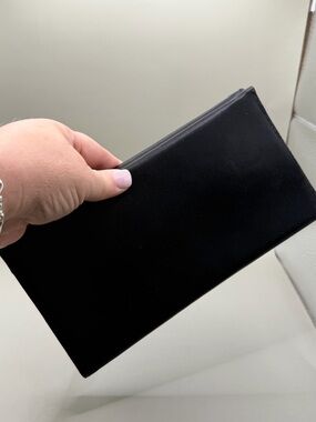 Black Satin Clutch